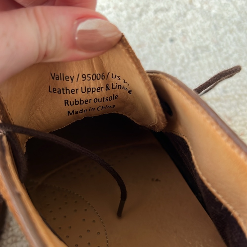 Warfield and Grand Valley Leather Suede Boot Desert Shoe - Picture 11 of 11
